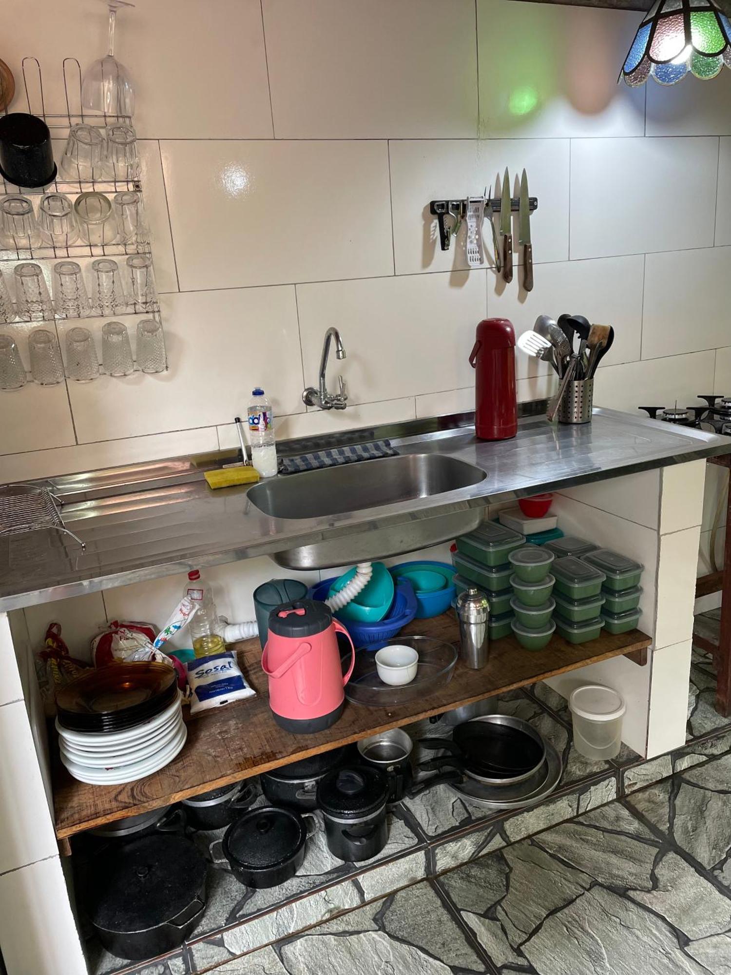 Ready Camp E Suites Da Cachoeira 格兰德岛 外观 照片